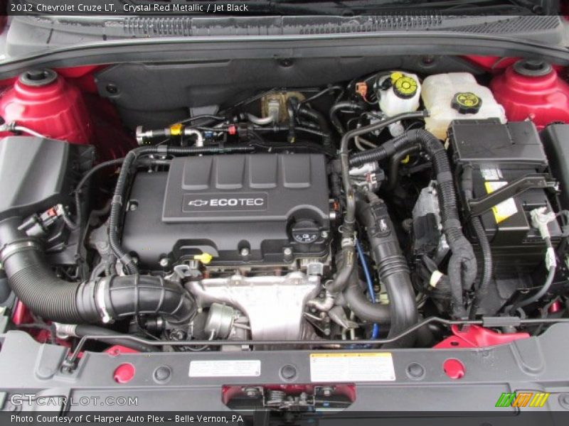 Crystal Red Metallic / Jet Black 2012 Chevrolet Cruze LT