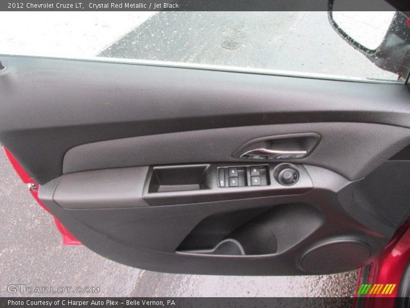 Crystal Red Metallic / Jet Black 2012 Chevrolet Cruze LT
