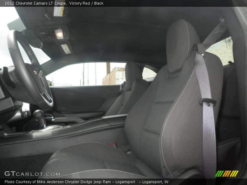 Victory Red / Black 2012 Chevrolet Camaro LT Coupe
