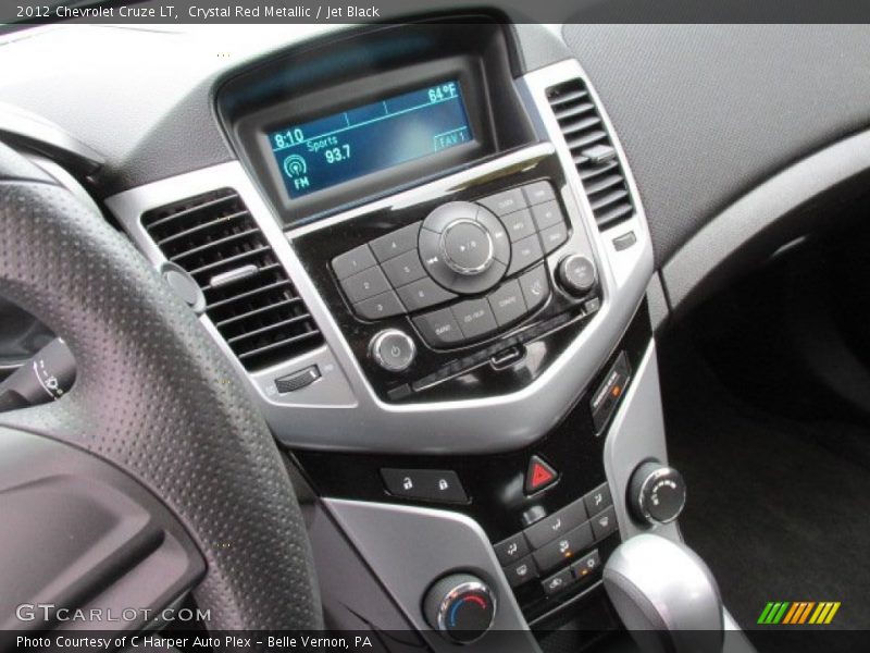 Crystal Red Metallic / Jet Black 2012 Chevrolet Cruze LT