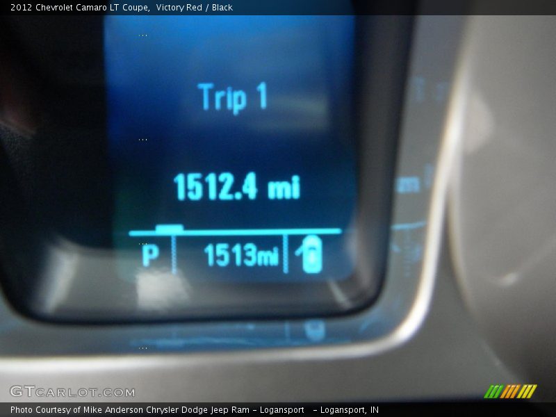 Victory Red / Black 2012 Chevrolet Camaro LT Coupe
