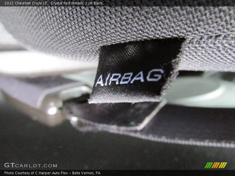 Crystal Red Metallic / Jet Black 2012 Chevrolet Cruze LT