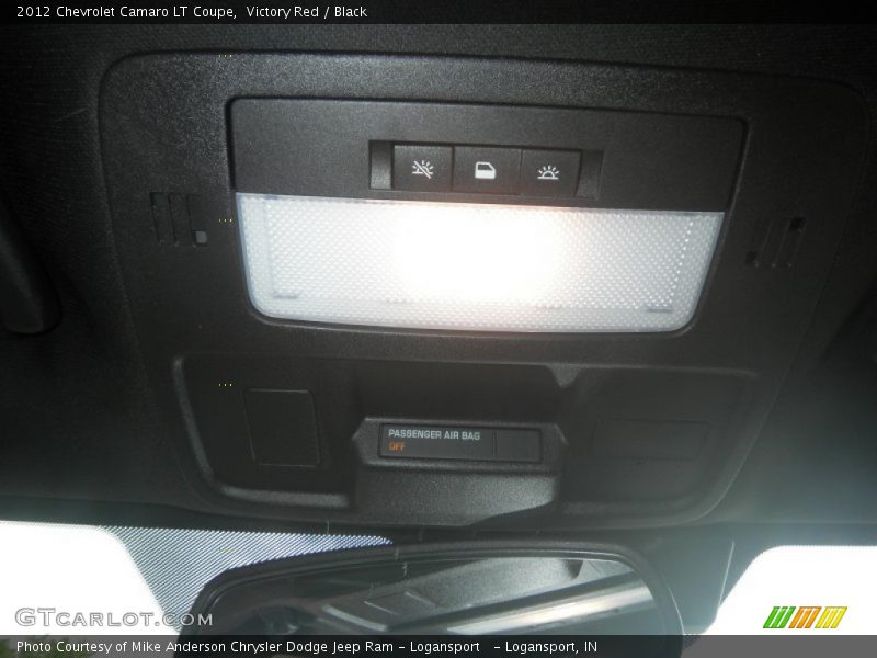 Victory Red / Black 2012 Chevrolet Camaro LT Coupe