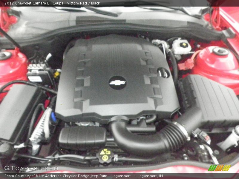 Victory Red / Black 2012 Chevrolet Camaro LT Coupe