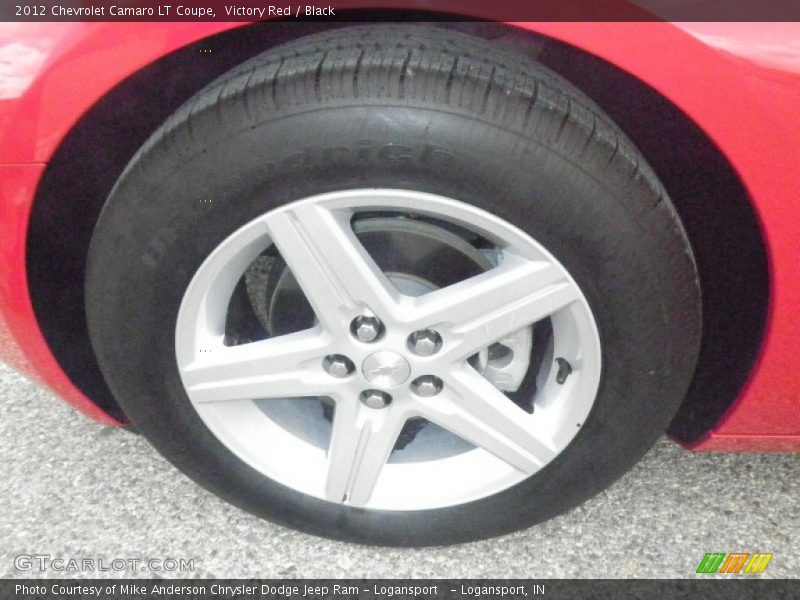 Victory Red / Black 2012 Chevrolet Camaro LT Coupe