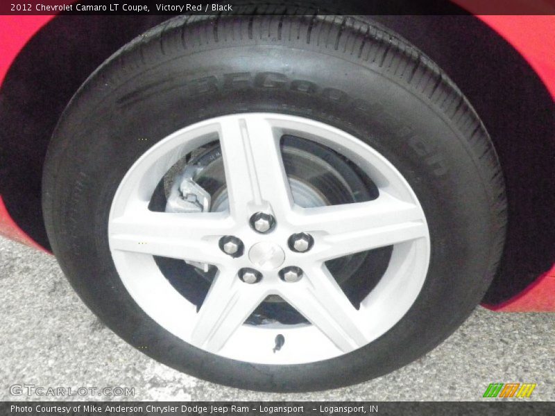 Victory Red / Black 2012 Chevrolet Camaro LT Coupe