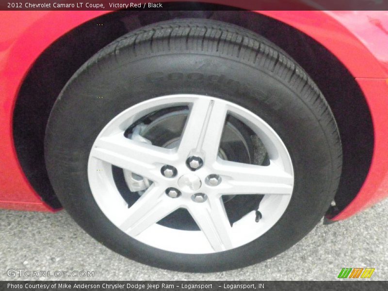 Victory Red / Black 2012 Chevrolet Camaro LT Coupe