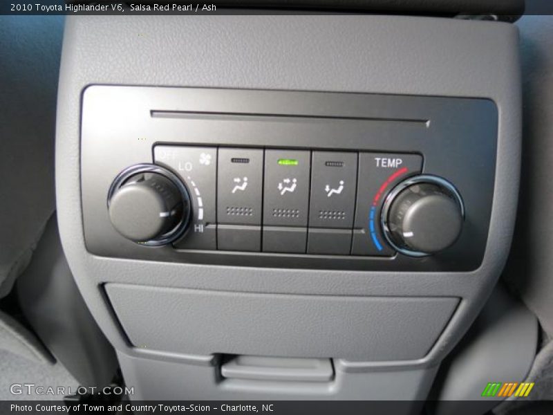 Salsa Red Pearl / Ash 2010 Toyota Highlander V6