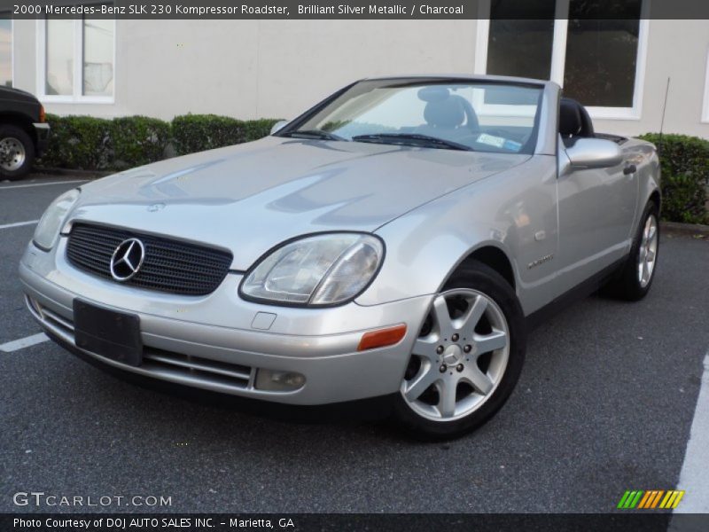 Front 3/4 View of 2000 SLK 230 Kompressor Roadster