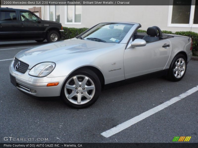 Front 3/4 View of 2000 SLK 230 Kompressor Roadster