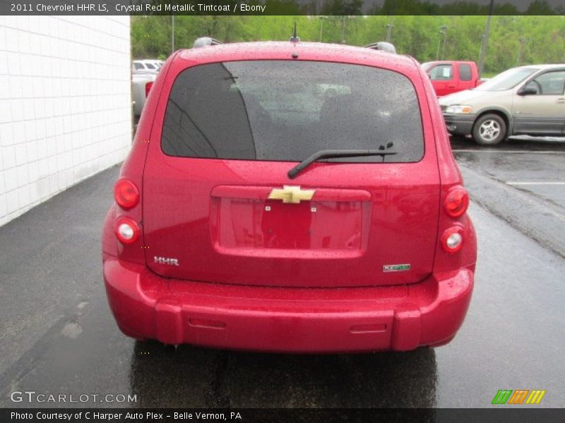Crystal Red Metallic Tintcoat / Ebony 2011 Chevrolet HHR LS