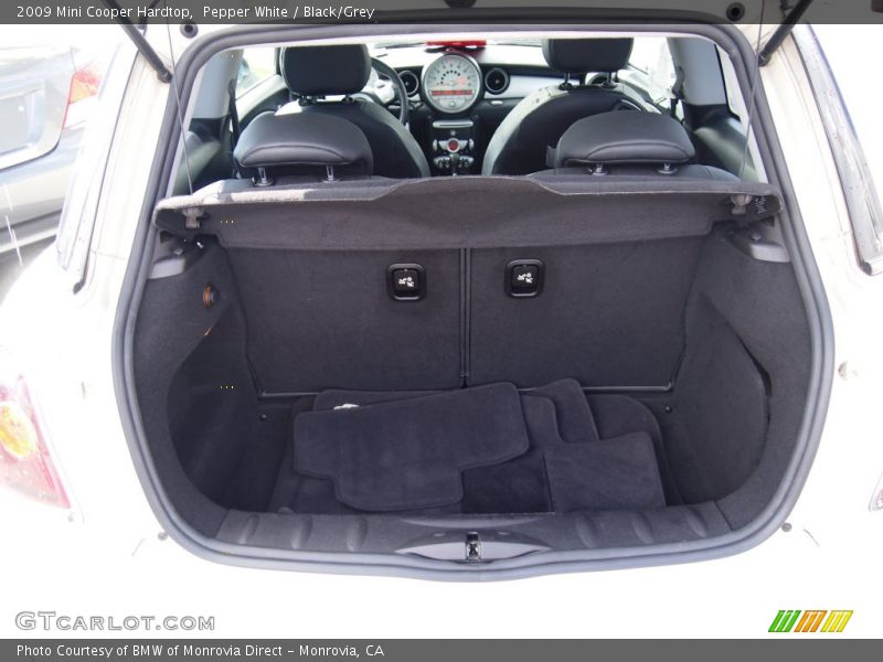 Pepper White / Black/Grey 2009 Mini Cooper Hardtop