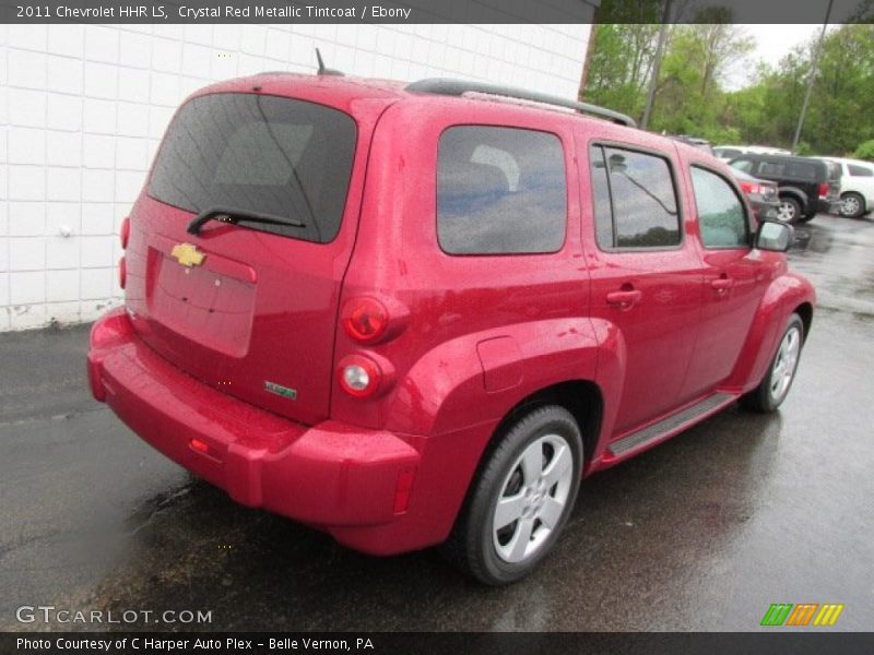 Crystal Red Metallic Tintcoat / Ebony 2011 Chevrolet HHR LS
