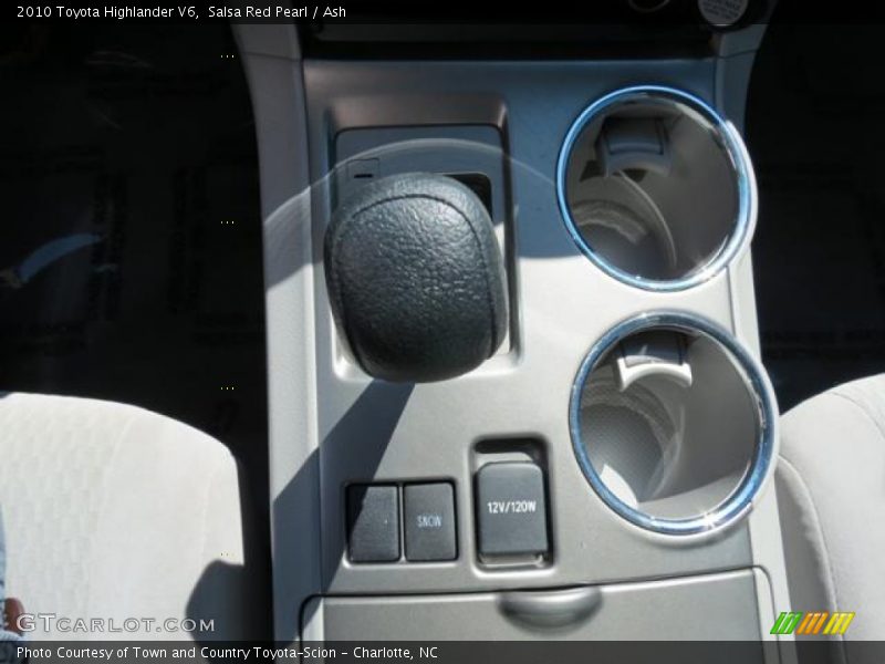 Salsa Red Pearl / Ash 2010 Toyota Highlander V6