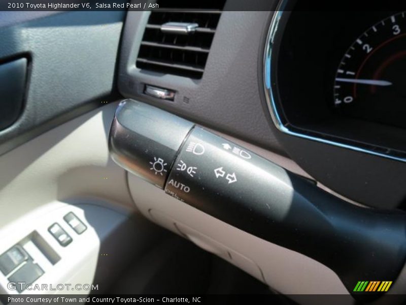Salsa Red Pearl / Ash 2010 Toyota Highlander V6