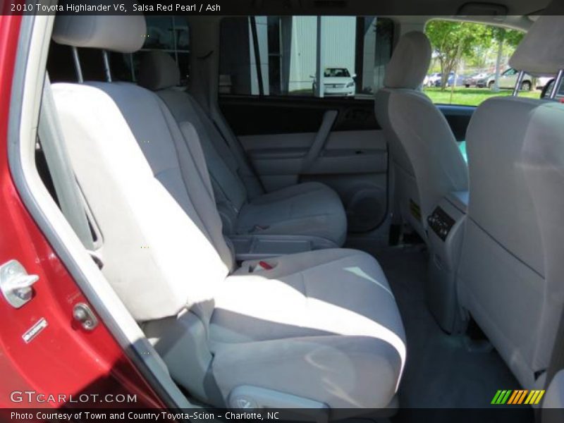 Salsa Red Pearl / Ash 2010 Toyota Highlander V6