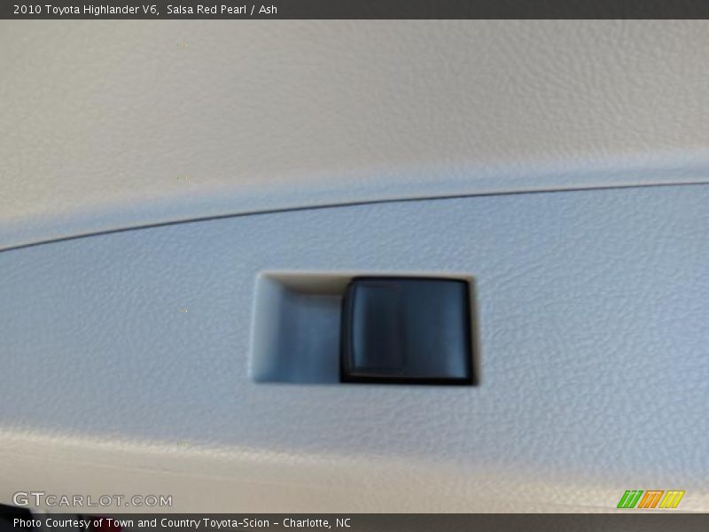 Salsa Red Pearl / Ash 2010 Toyota Highlander V6