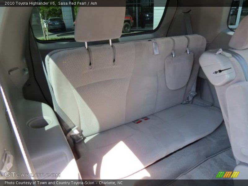 Salsa Red Pearl / Ash 2010 Toyota Highlander V6