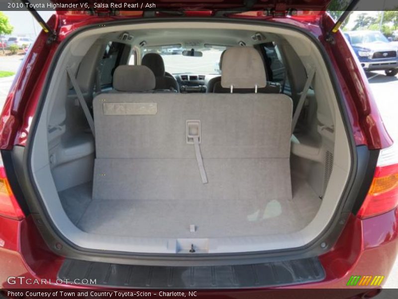 Salsa Red Pearl / Ash 2010 Toyota Highlander V6