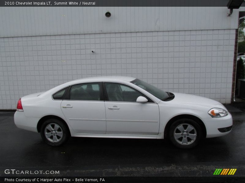 Summit White / Neutral 2010 Chevrolet Impala LT
