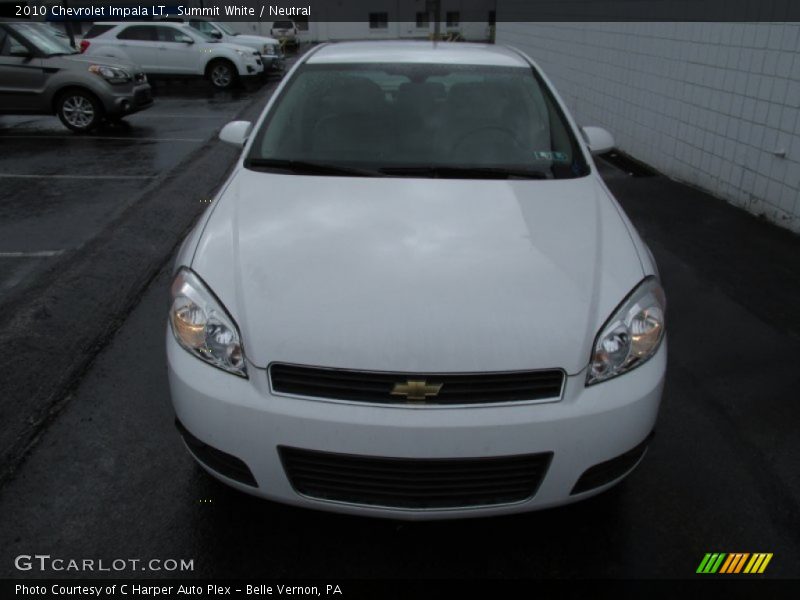 Summit White / Neutral 2010 Chevrolet Impala LT