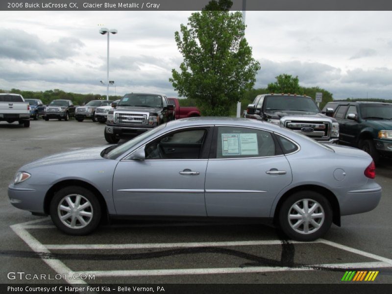 Glacier Blue Metallic / Gray 2006 Buick LaCrosse CX