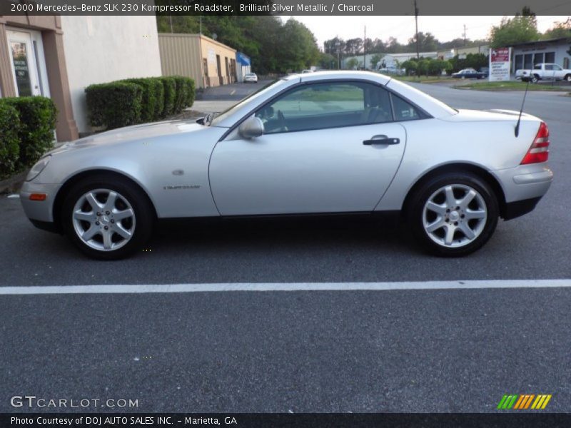  2000 SLK 230 Kompressor Roadster Brilliant Silver Metallic