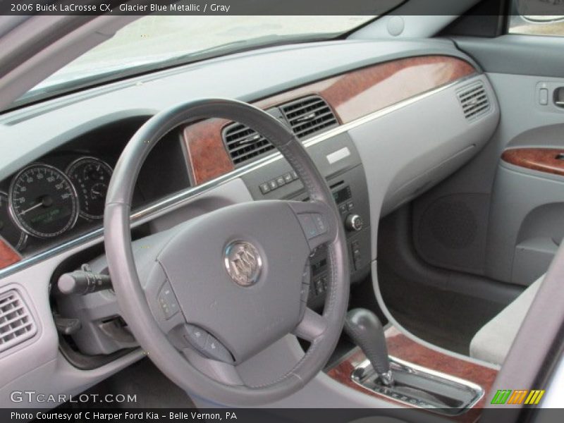 Glacier Blue Metallic / Gray 2006 Buick LaCrosse CX