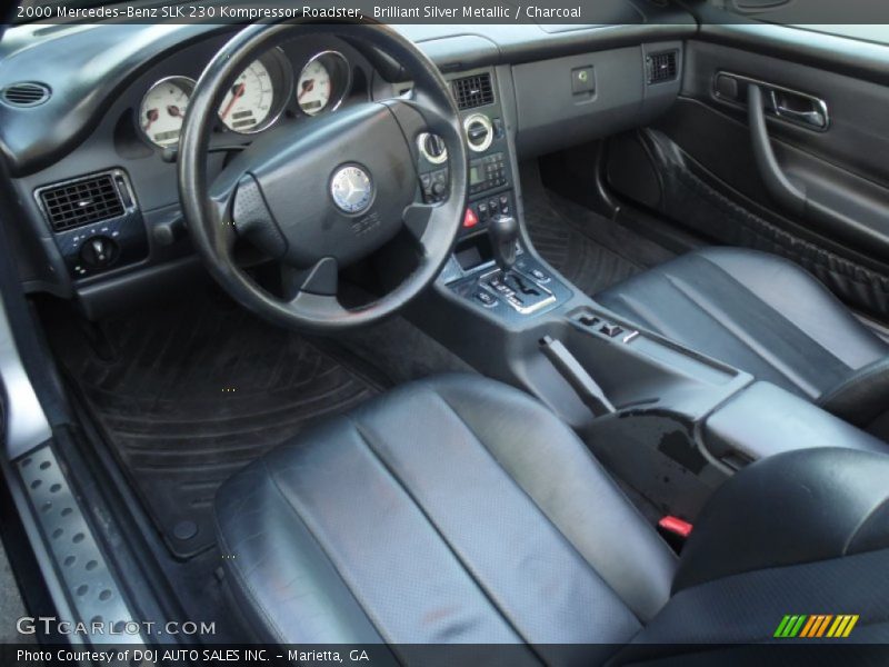  2000 SLK 230 Kompressor Roadster Charcoal Interior