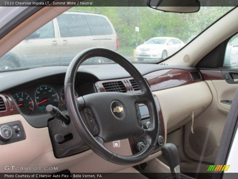 Summit White / Neutral 2010 Chevrolet Impala LT