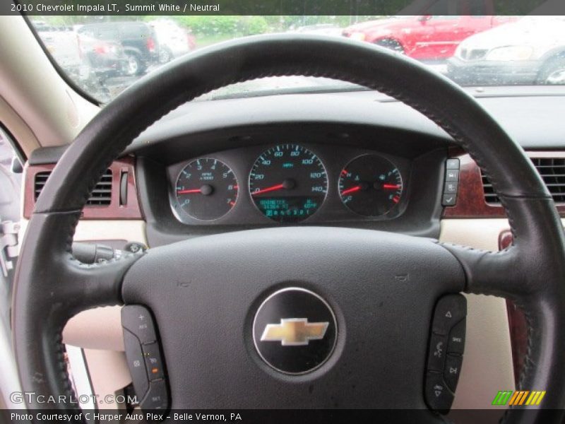 Summit White / Neutral 2010 Chevrolet Impala LT