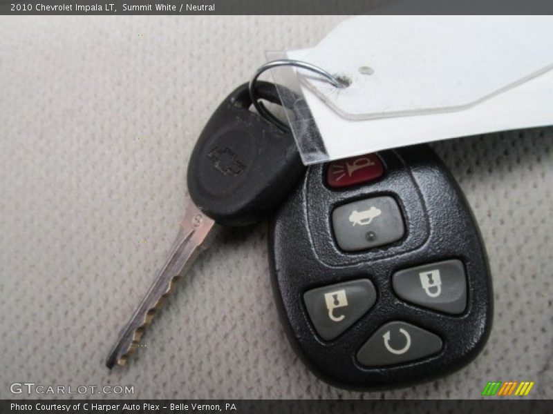 Summit White / Neutral 2010 Chevrolet Impala LT