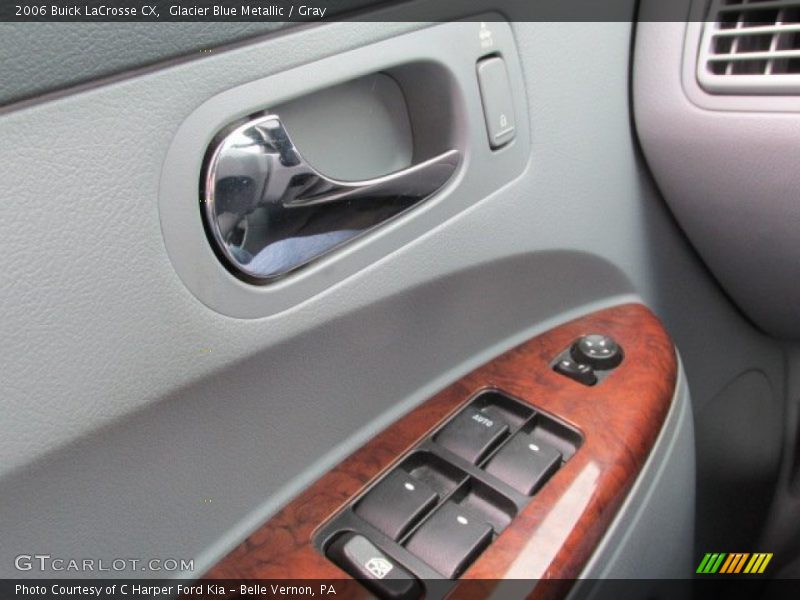 Glacier Blue Metallic / Gray 2006 Buick LaCrosse CX