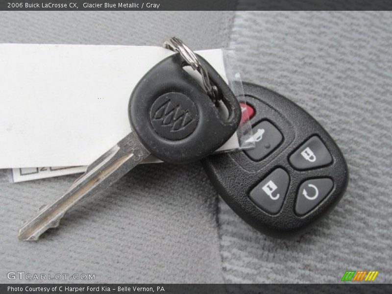 Glacier Blue Metallic / Gray 2006 Buick LaCrosse CX