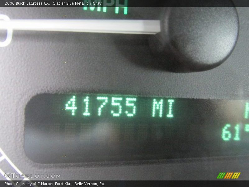 Glacier Blue Metallic / Gray 2006 Buick LaCrosse CX