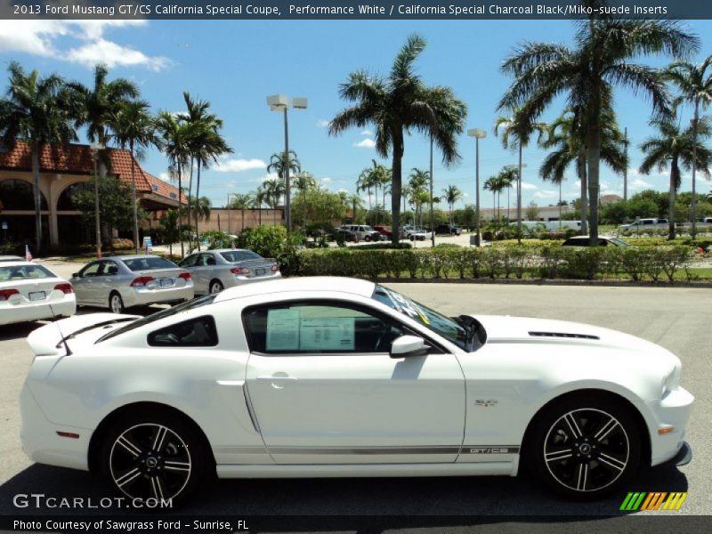  2013 Mustang GT/CS California Special Coupe Performance White