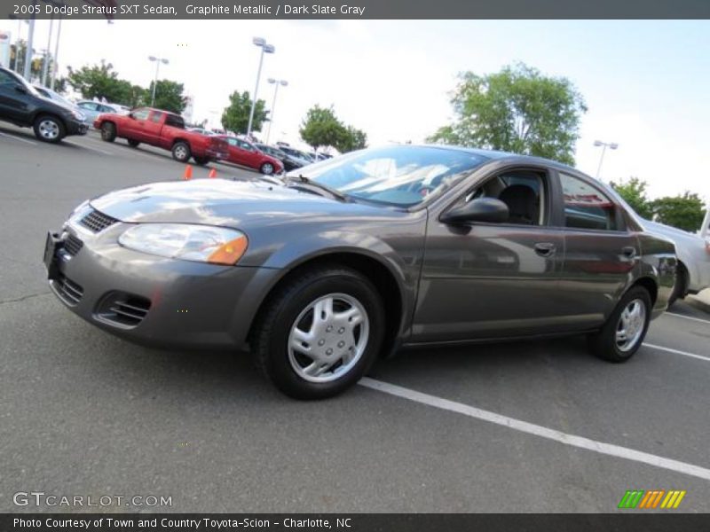 Graphite Metallic / Dark Slate Gray 2005 Dodge Stratus SXT Sedan