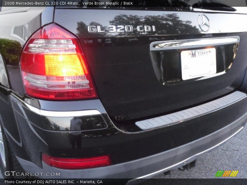 Verde Brook Metallic / Black 2008 Mercedes-Benz GL 320 CDI 4Matic