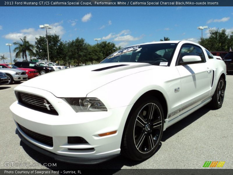 Front 3/4 View of 2013 Mustang GT/CS California Special Coupe