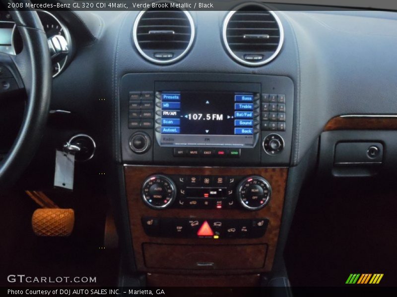 Verde Brook Metallic / Black 2008 Mercedes-Benz GL 320 CDI 4Matic