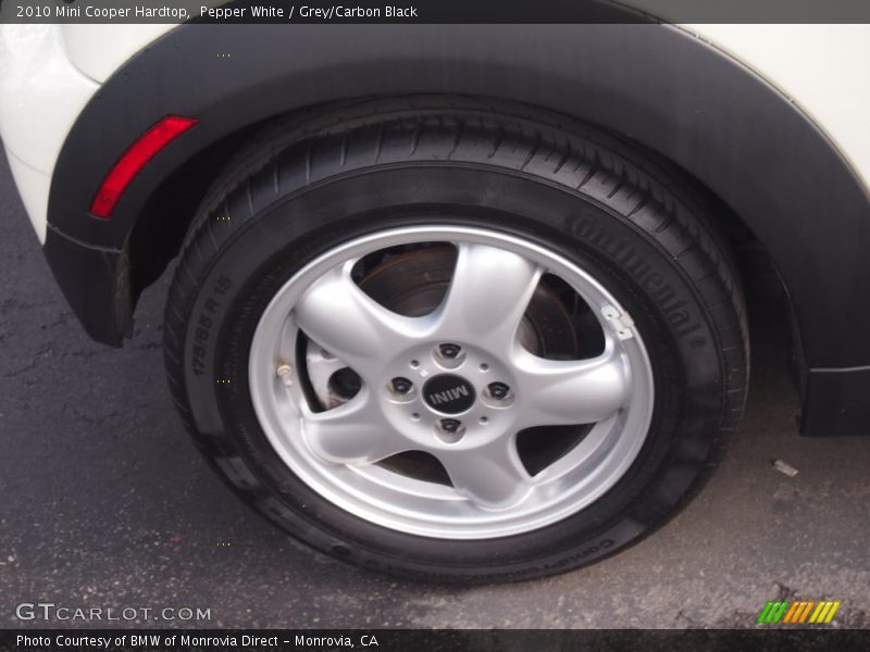 Pepper White / Grey/Carbon Black 2010 Mini Cooper Hardtop