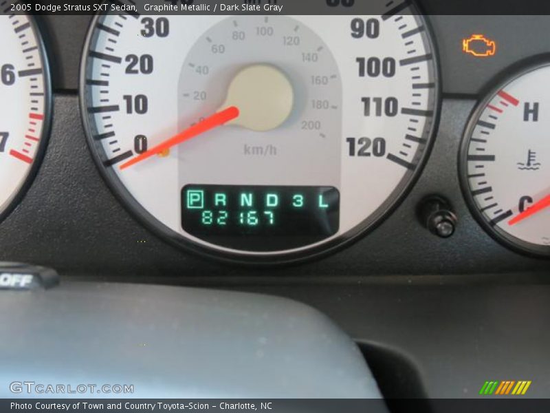 Graphite Metallic / Dark Slate Gray 2005 Dodge Stratus SXT Sedan
