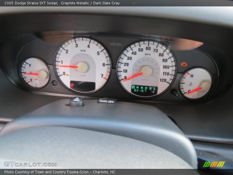  2005 Stratus SXT Sedan SXT Sedan Gauges