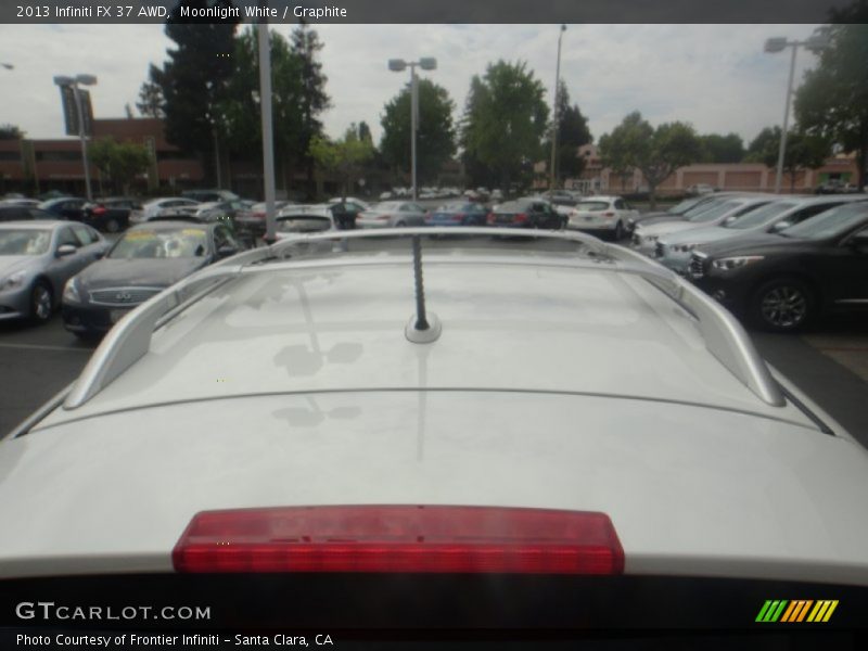 Moonlight White / Graphite 2013 Infiniti FX 37 AWD