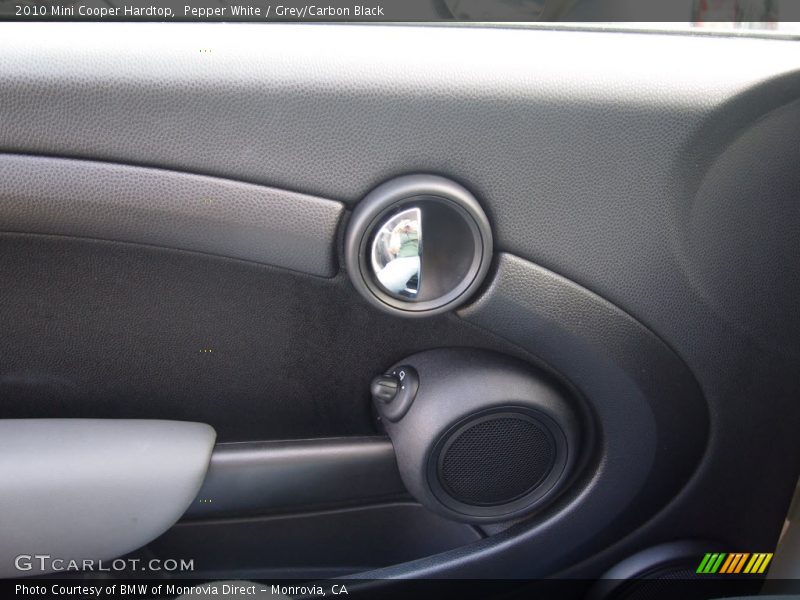 Pepper White / Grey/Carbon Black 2010 Mini Cooper Hardtop