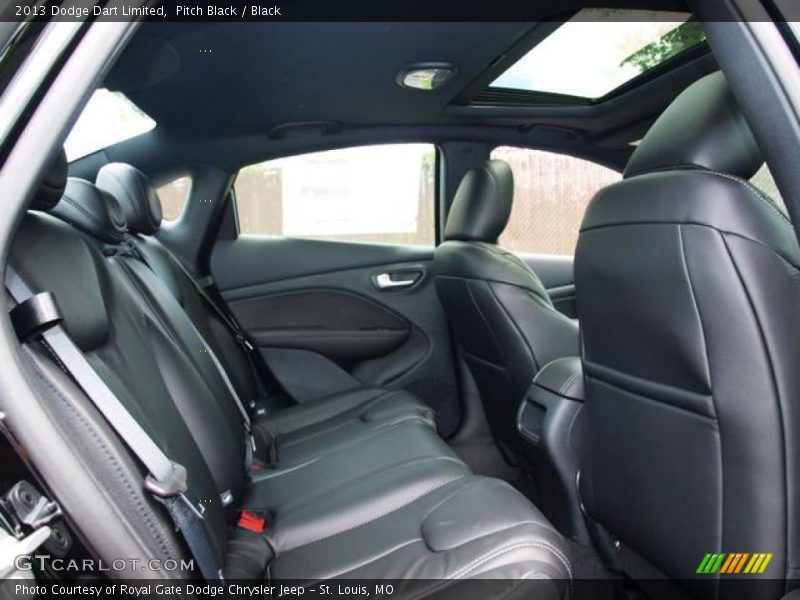 Pitch Black / Black 2013 Dodge Dart Limited