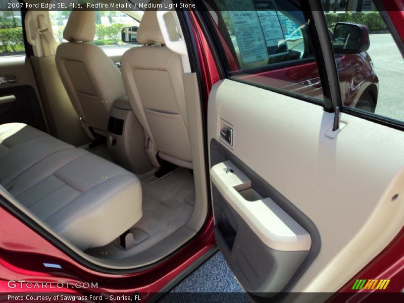 Redfire Metallic / Medium Light Stone 2007 Ford Edge SEL Plus