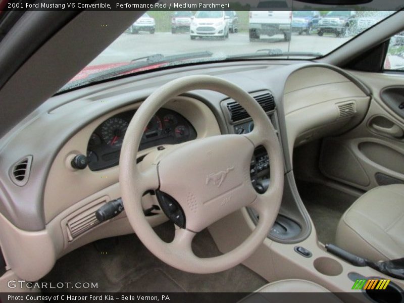 Dashboard of 2001 Mustang V6 Convertible