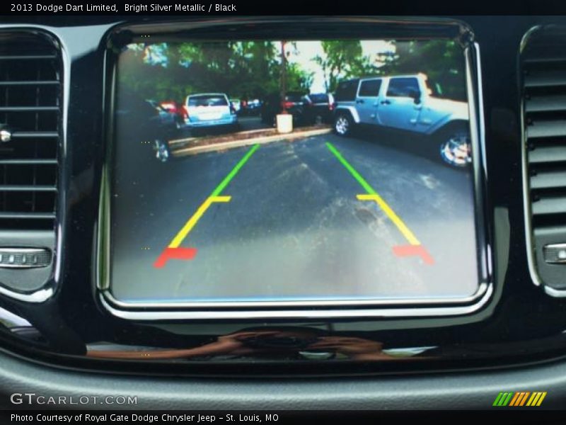 Bright Silver Metallic / Black 2013 Dodge Dart Limited