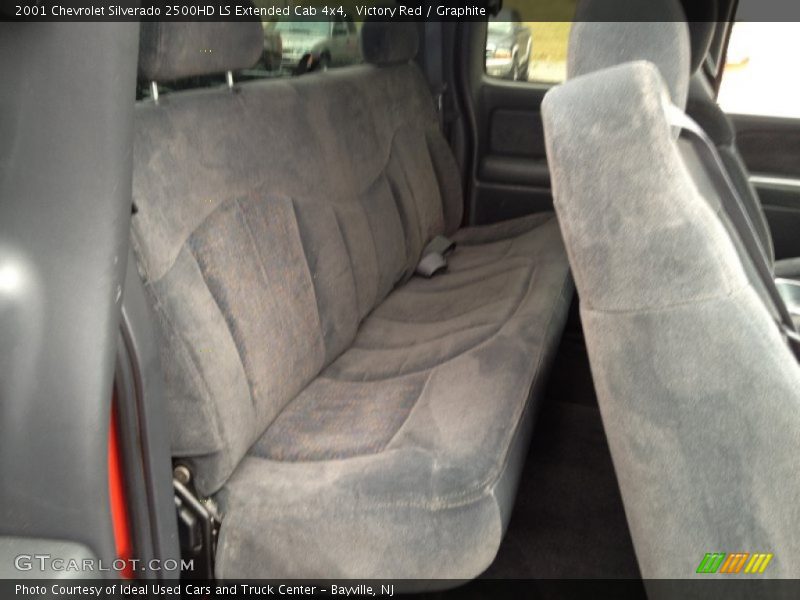 Rear Seat of 2001 Silverado 2500HD LS Extended Cab 4x4